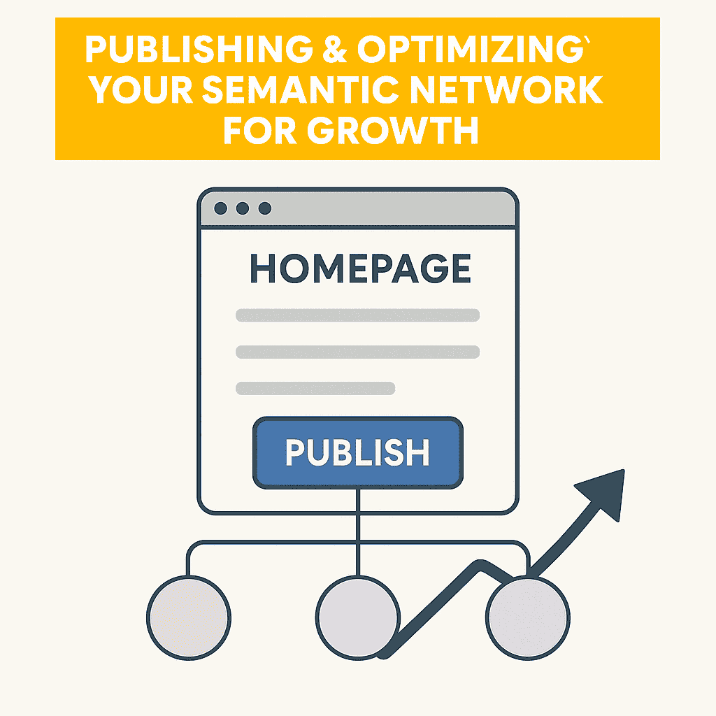 Publishing & Optimizing Your Semantic Network for Growth